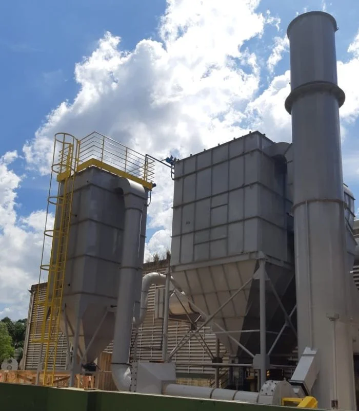 Sistema de despoeiramento